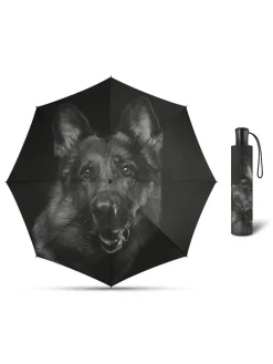Taschenschirm in Schwarz - Ø 94 cm