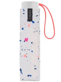 Taschenschirm in Weiß/ Bunt - Ø 94 cm