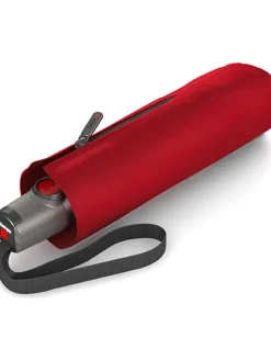 Taschenschirm "Knirps T.100 Small Duomatic" in Rot