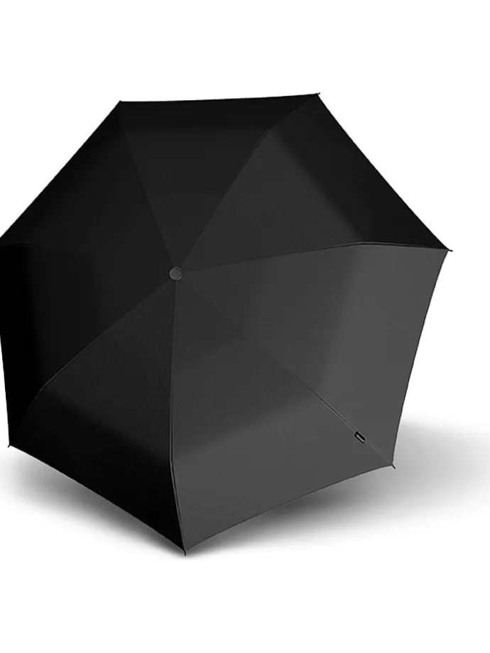 Taschenschirm "Knirps T.100 Small Duomatic" in Schwarz