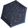 Taschenschirm ''Vision'' in Dunkelblau/ Bunt