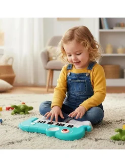 25-Tasten Kinder Keyboard 0-3 Jahre in Blau