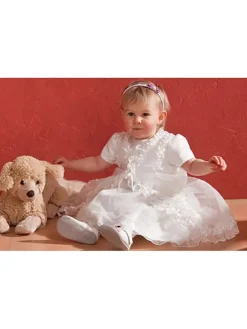 Taufkleid "Florence" in Creme