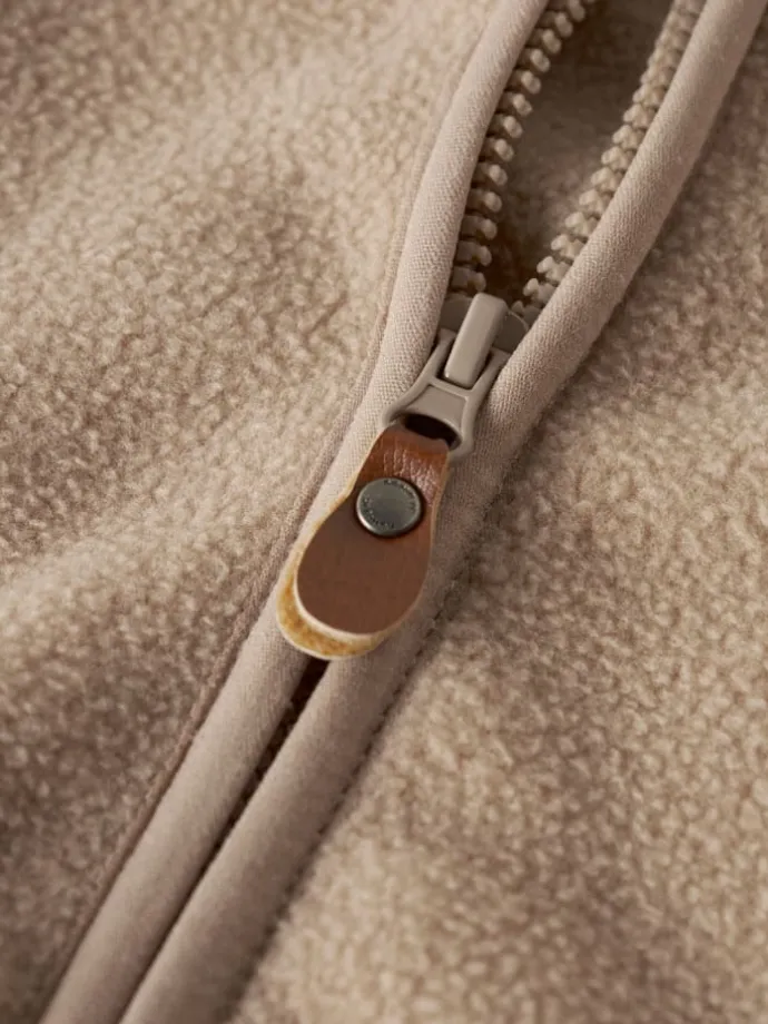 Teddyjacke in Silver Mink