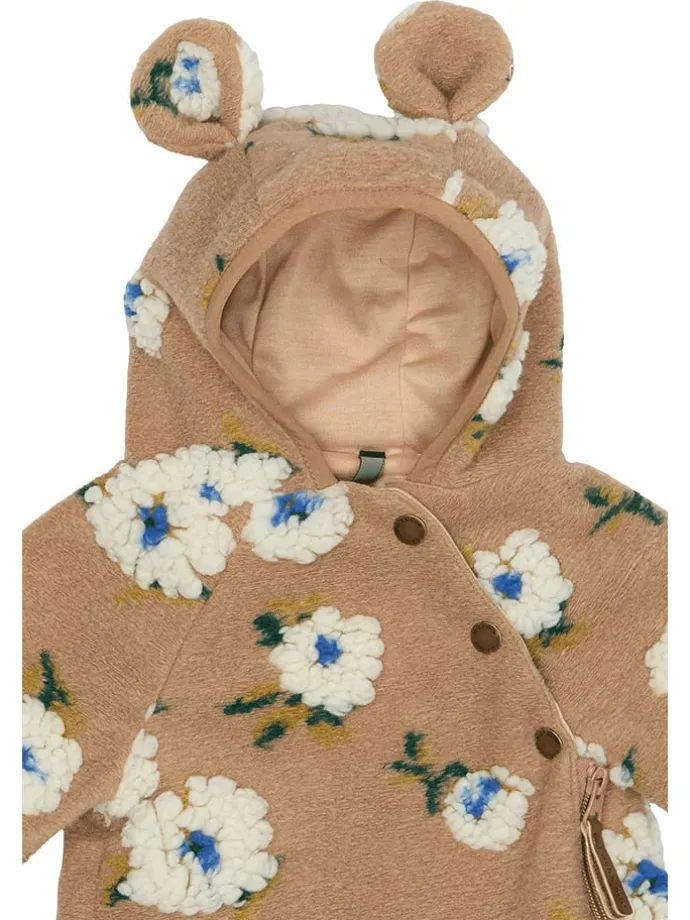 Teddyoverall in Camel