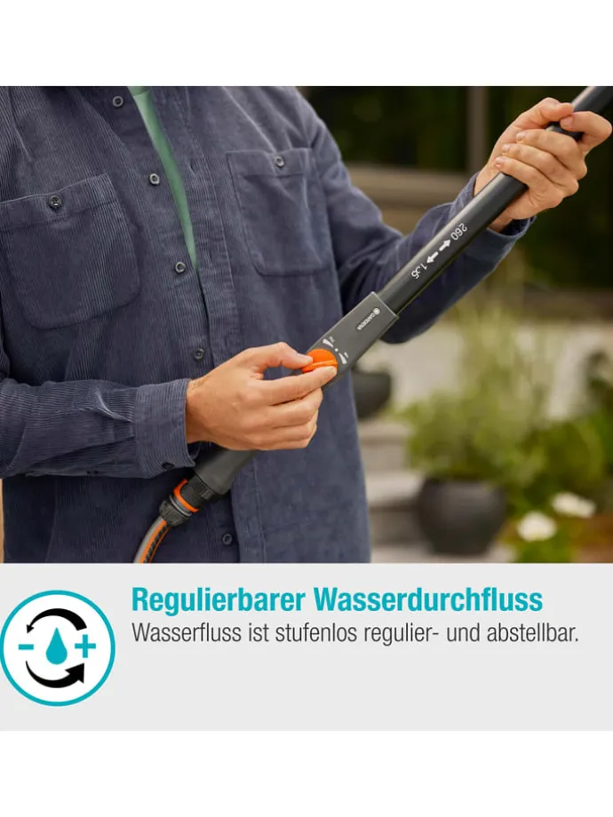 Teleskop-Stiel "M-XL" in Schwarz