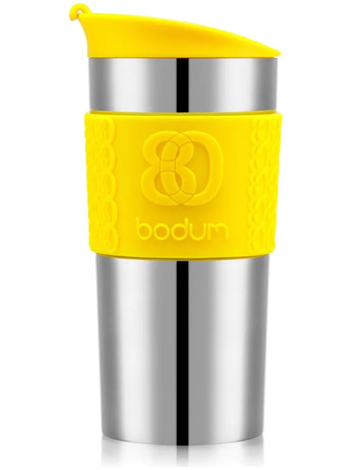 Thermobecher "Travel Mug" in Gelb - 350 ml