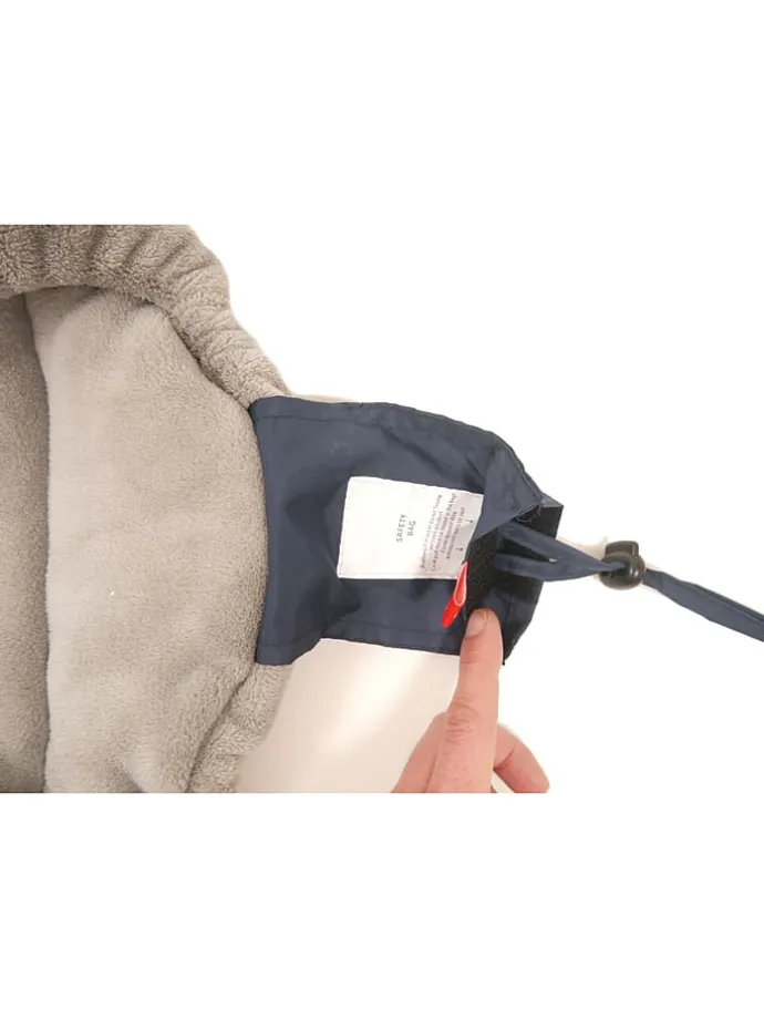 Thermo-Einschlagdecke "Coon" in Dunkelblau - (L)80 x (B)40 cm