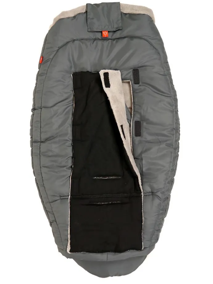 Thermo-Einschlagdecke "Coon" in Anthrazit - (L)80 x (B)40 cm