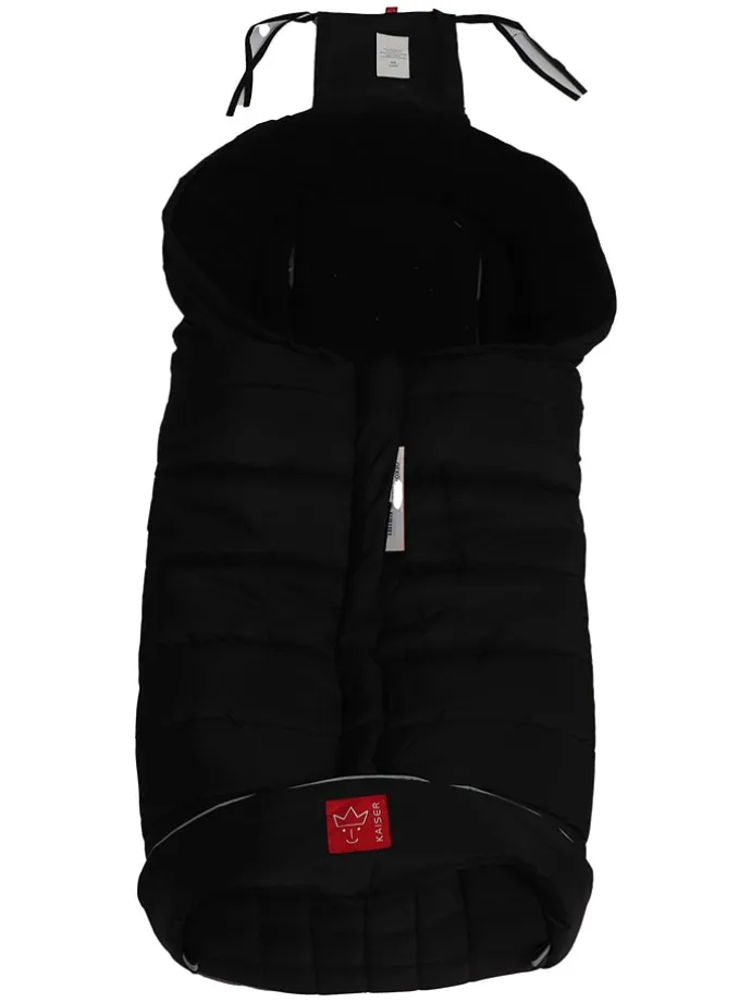 Thermo-Fußsack "Arctik" in Schwarz - (L)105 x (B)48 cm
