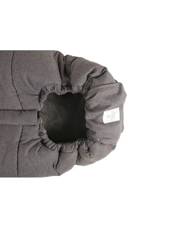 Thermo-Fußsack "Jooy" in Anthrazit - (L)105 x (B)45 cm