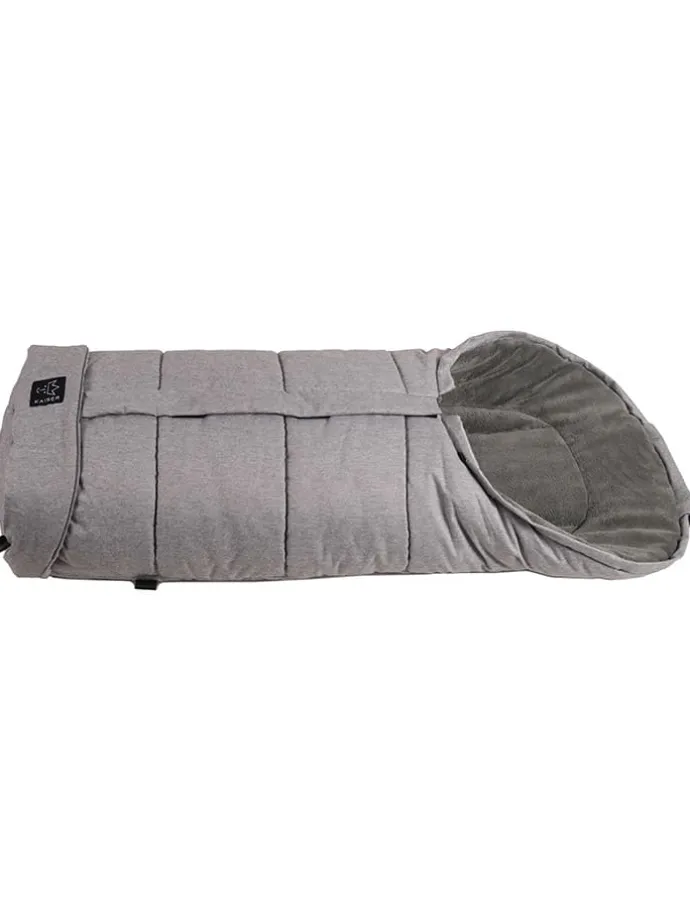 Thermo-Fußsack "Jooy" in Hellgrau - (L)105 x (B)45 cm