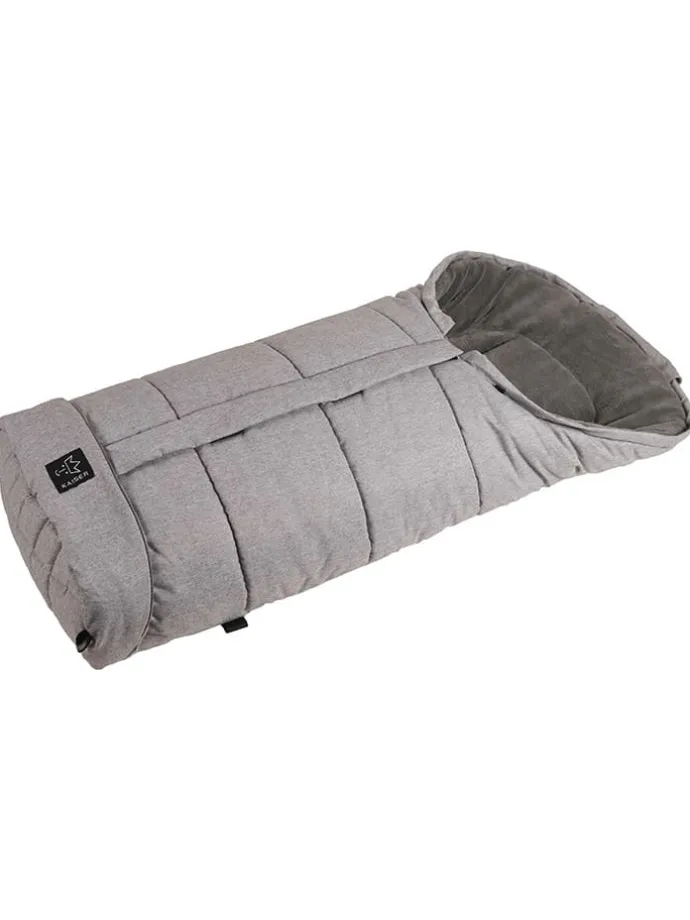 Thermo-Fußsack "Jooy" in Hellgrau - (L)105 x (B)45 cm