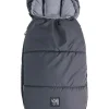 Thermo-Fußsack "Lukky" in Anthrazit - (L)105 x (B)45 cm