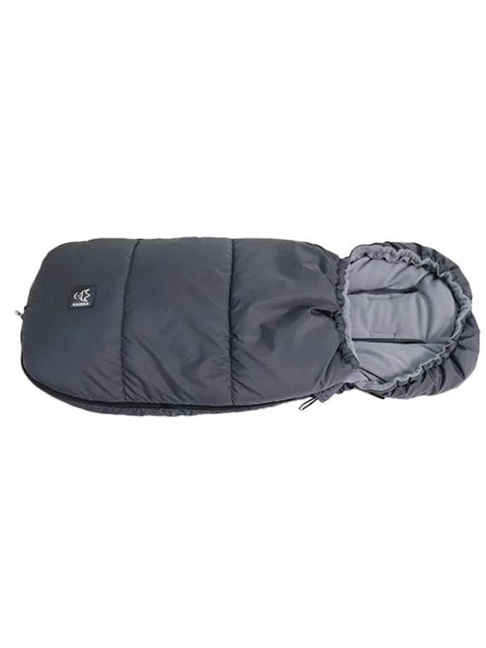 Thermo-Fußsack "Lukky" in Anthrazit - (L)105 x (B)45 cm