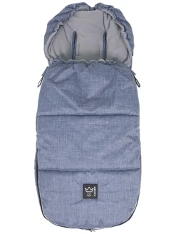 Thermo-Fußsack "Lukky" in Blau - (L)105 x (B)45 cm