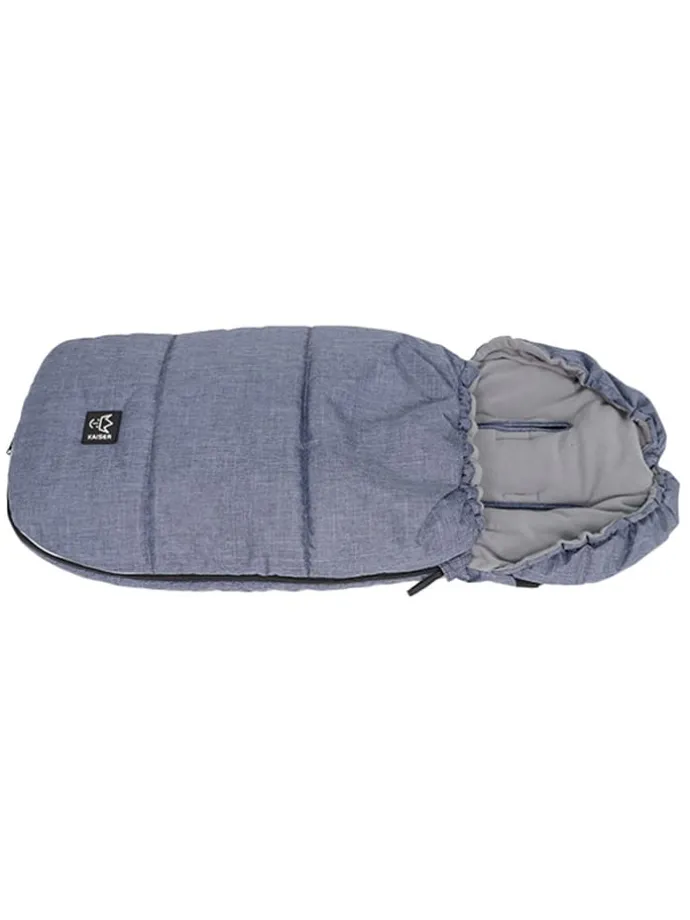 Thermo-Fußsack "Lukky" in Blau - (L)105 x (B)45 cm