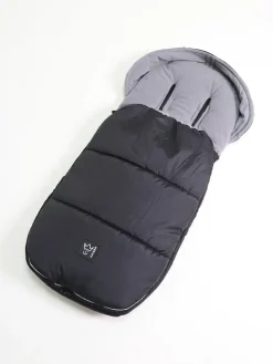 Thermo-Fußsack "Lukky" in Schwarz - (L)105 x (B)45 cm
