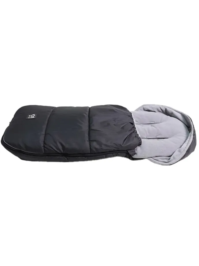 Thermo-Fußsack "Lukky" in Schwarz - (L)105 x (B)45 cm