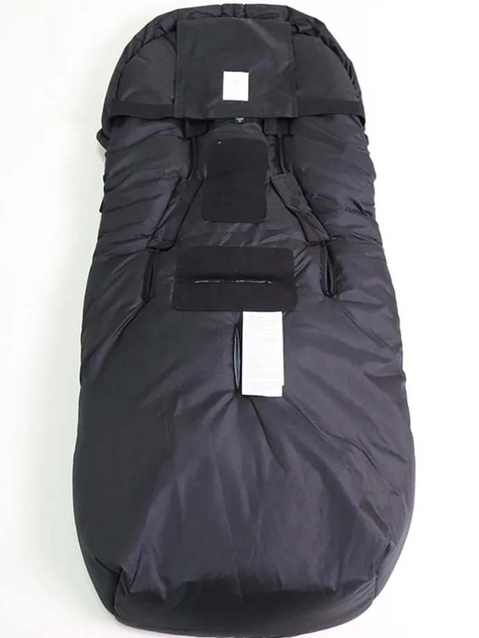 Thermo-Fußsack "Lukky" in Schwarz - (L)105 x (B)45 cm