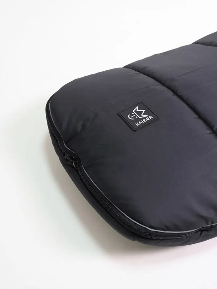 Thermo-Fußsack "Lukky" in Schwarz - (L)105 x (B)45 cm
