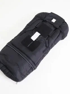 Thermo-Fußsack "Moony 2in1" in Schwarz