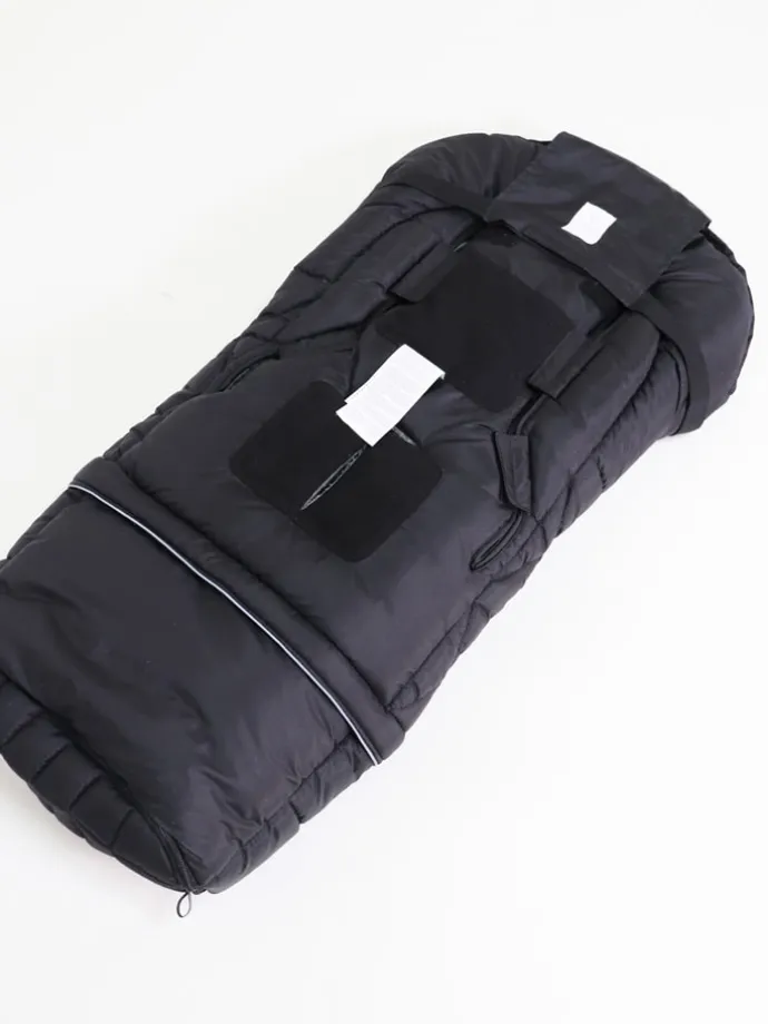 Thermo-Fußsack "Moony 2in1" in Schwarz