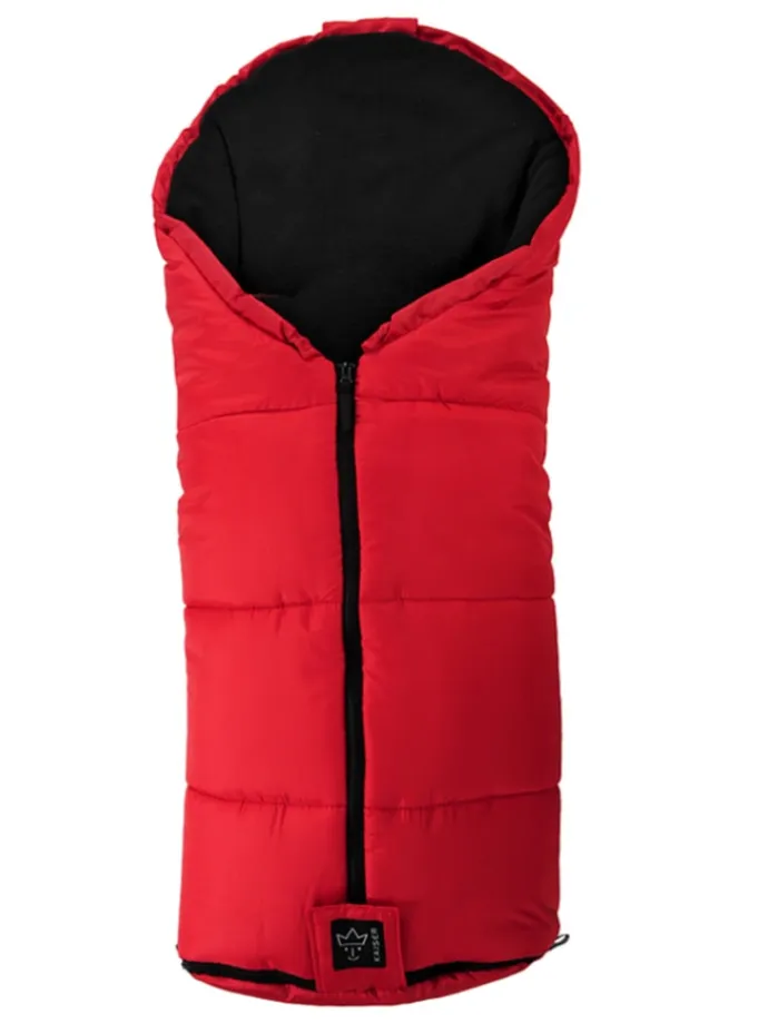 Thermo-Fußsack "Tommy" in Rot - (L)100 x (B)45 cm