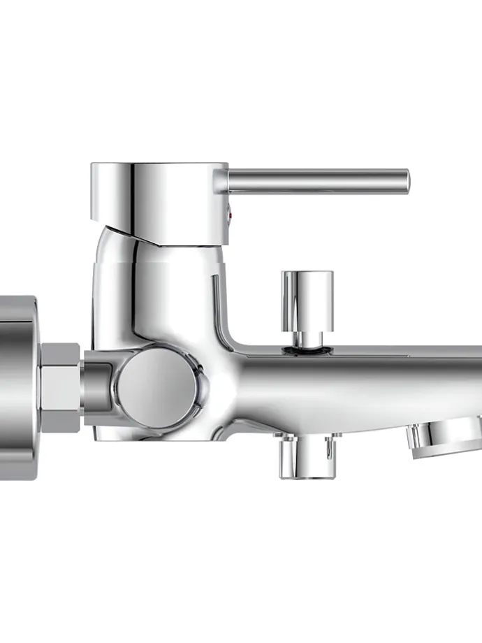 Thermostat-Wannenfüllarmatur "Atlanta" in Chrom
