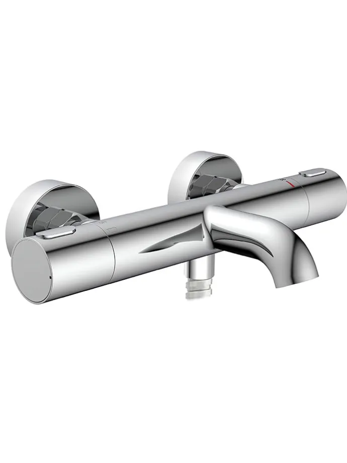 Thermostat-Wannenfüllarmatur ''Monza'' in Chrom