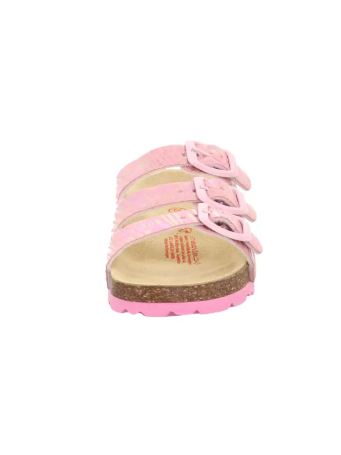Tieffußbett Pantolette FUSSBETTPANTOFFEL in Rosa
