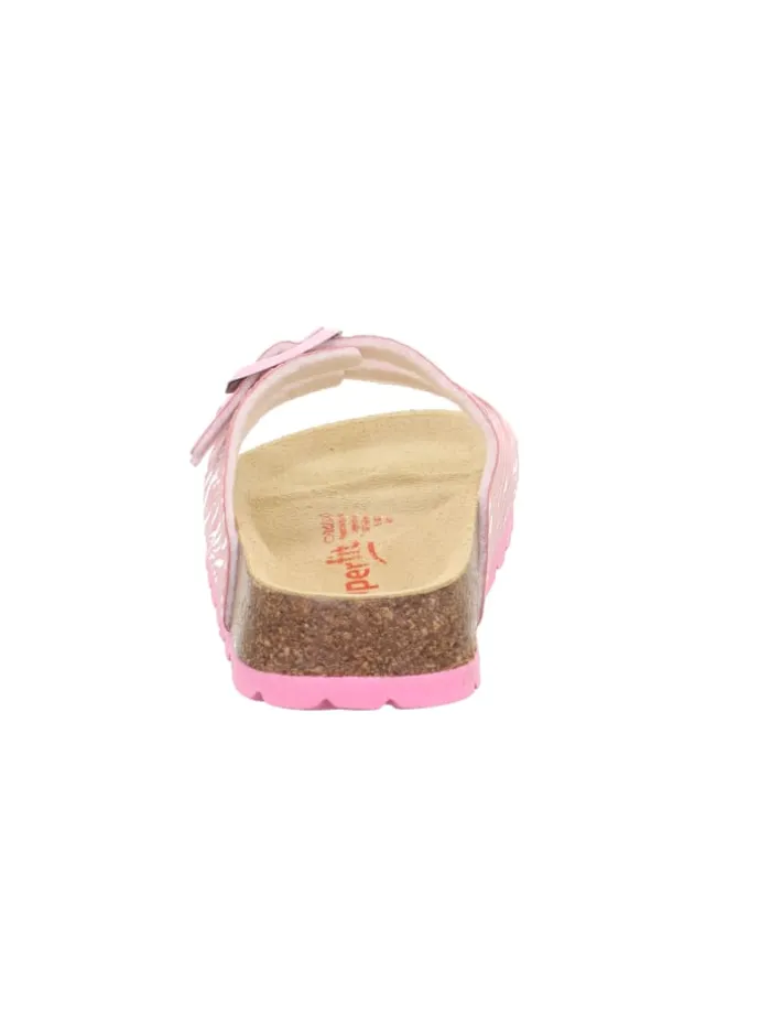 Tieffußbett Pantolette FUSSBETTPANTOFFEL in Rosa