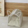 Tierbett "Lono" in Weiß - (B)31 x (H)44 x (T)44 cm
