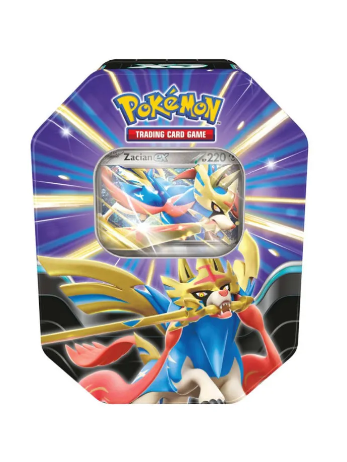 Tin Box Zacian | Pokemon | Sammel-Karten | Kollektion deutsch