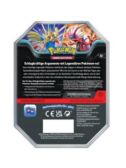 Tin Box Zacian | Pokemon | Sammel-Karten | Kollektion deutsch