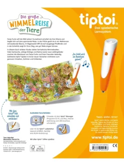 tiptoi® Die große Wimmelreise der Tiere