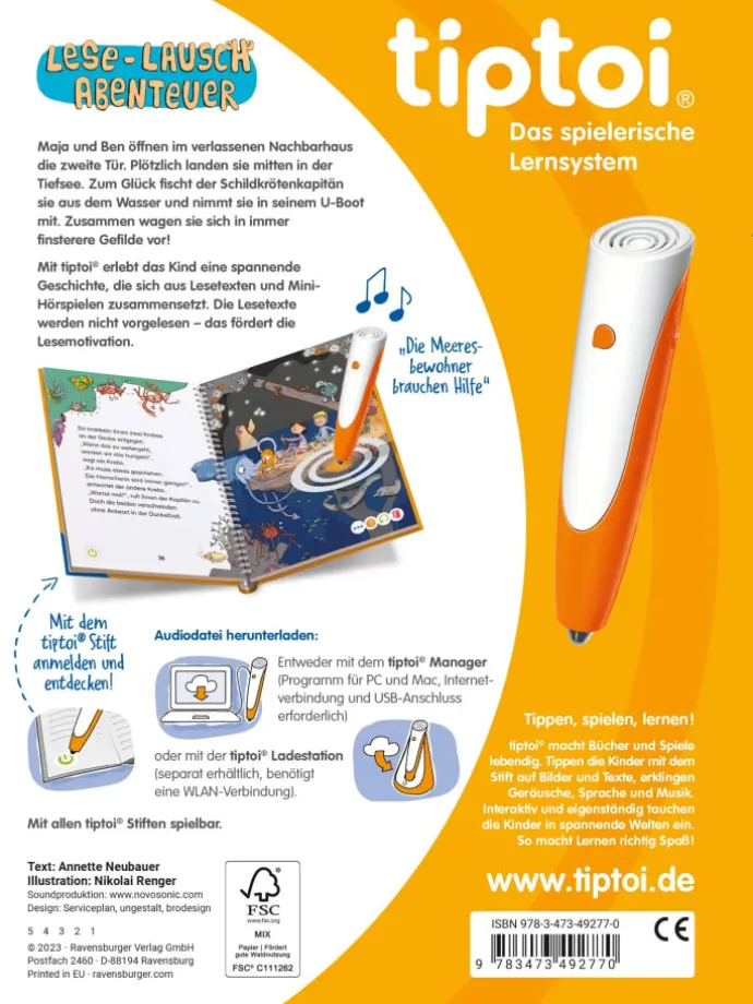 tiptoi® Lese-Lausch-Abenteuer - Tiefsee