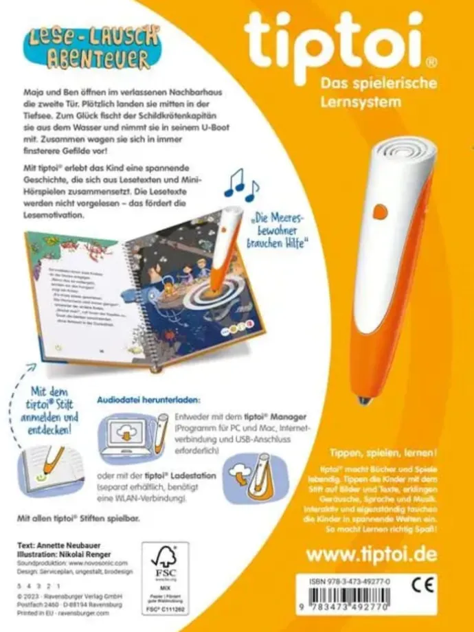tiptoi® Lese-Lausch-Abenteuer - Tiefsee