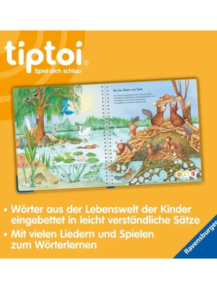 tiptoi® Mein Wörter-Bilderbuch Tiere