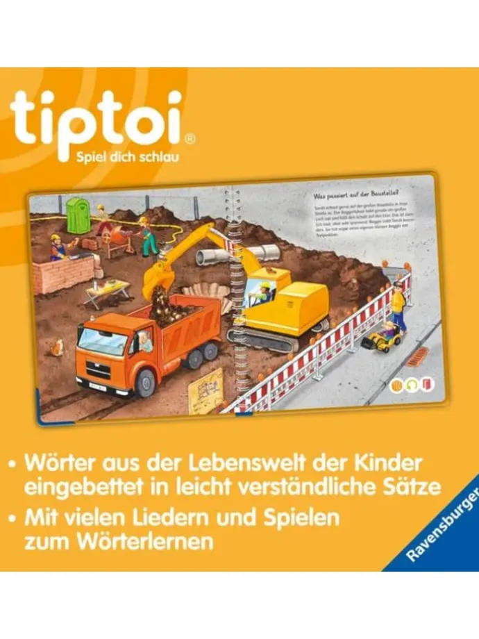 tiptoi® Mein Wörter-Bilderbuch Unterwegs