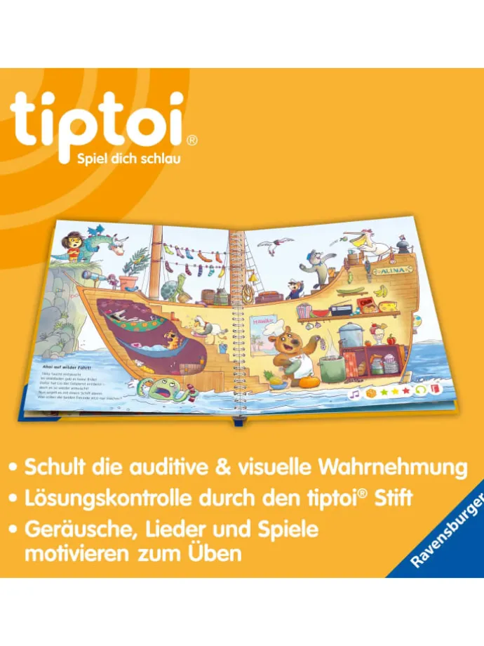 tiptoi® Meine Lern-Spiel-Welt - Konzentration und Wahrnehmung