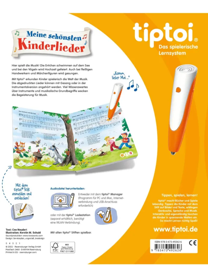tiptoi® Meine schönsten Kinderlieder