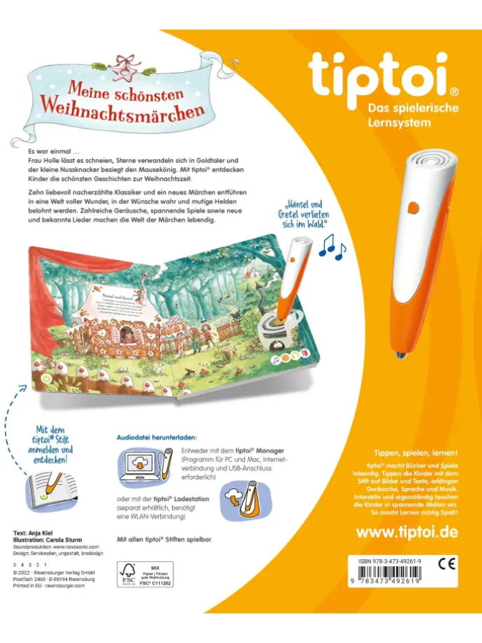 tiptoi® Meine schönsten Weihnachtsmärchen