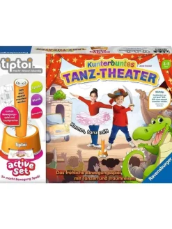 tiptoi Spiel 00073 Active Set Tanz-Theater Bewegungsspiel ab 3 Jahren