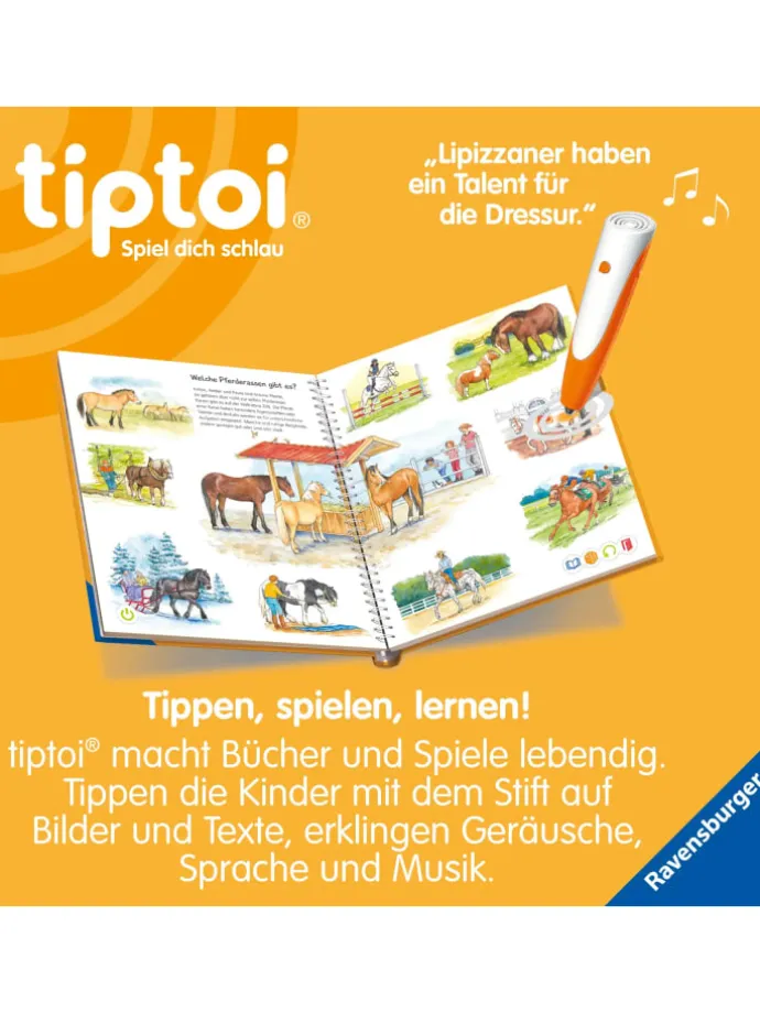 tiptoi® Wieso? Weshalb? Warum? Wir entdecken Pferde und Ponys