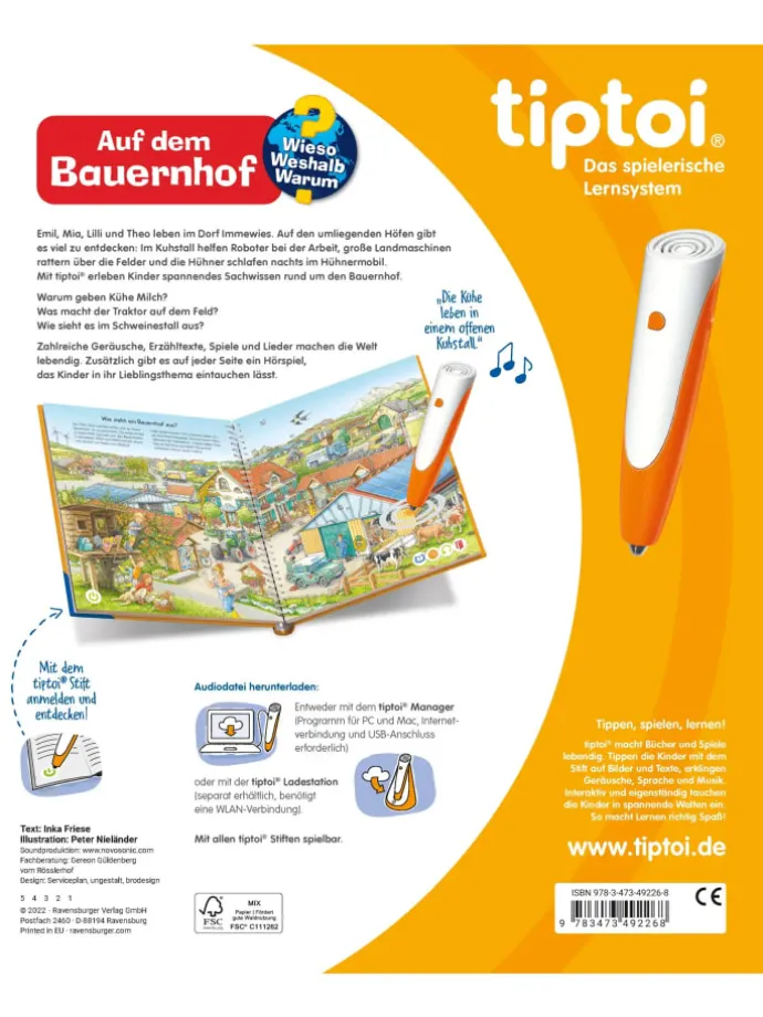 tiptoi® Wieso? Weshalb? Warum? Auf dem Bauernhof