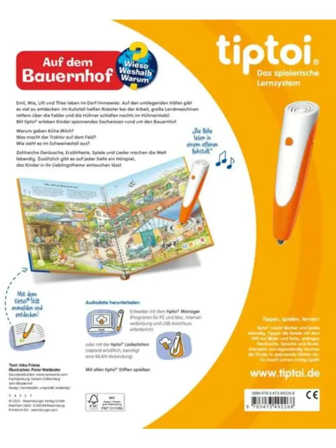 tiptoi® Wieso? Weshalb? Warum? Auf dem Bauernhof