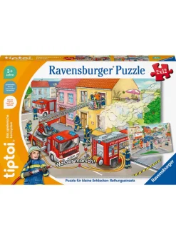 tiptoi® 2x12 Puzzle "Rettungseinsatz" - ab 3 Jahren