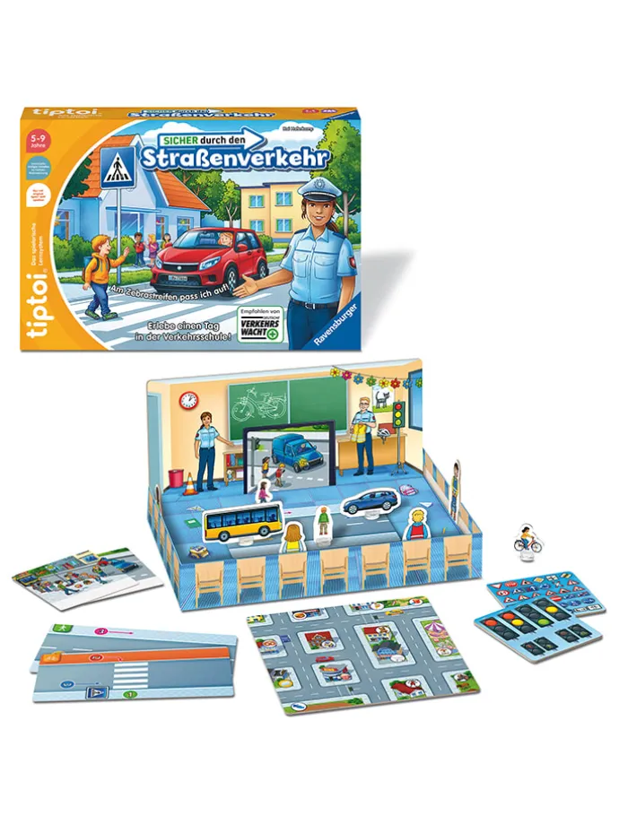tiptoi®-Spiel "Sicher durch den Straßenverkehr" - ab 5 Jahren