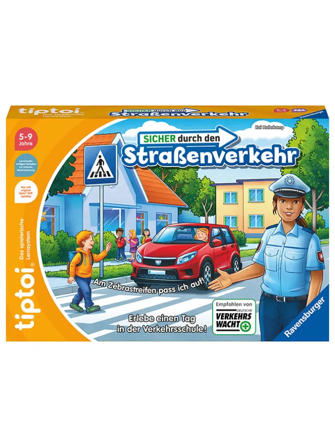 tiptoi®-Spiel "Sicher durch den Straßenverkehr" - ab 5 Jahren